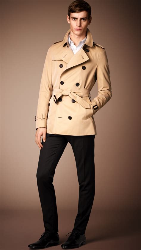 burberry fall trench model men|burberry trench coat men outlet.